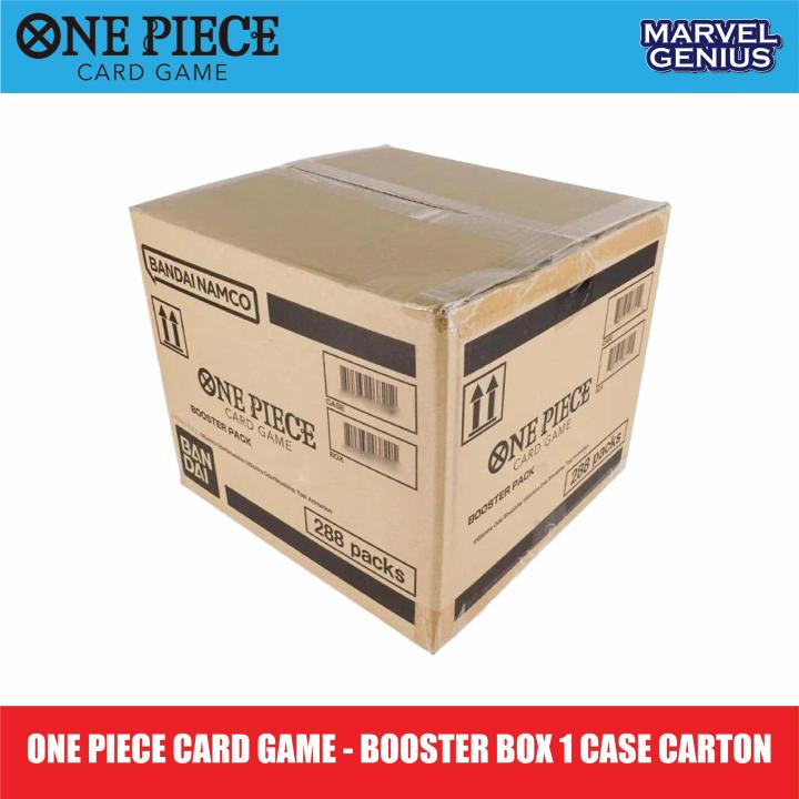1 CASE-12 BOX] One Piece CARD GAME TCG Booster CASE OP-08 OP-09 EB-01 OP-07  OP-06 (Japan Version) Japan Version Op-08 Op-09 Puzzle Game For Ages 8+ -  Lazada | Lazada