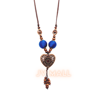 Promo Best Seller Kalung Cantik / Kalung Fashion / Kalung Batik / Aksesoris Batik / Kalung Etnik / Kalung Handmade / Kalung Wanita / Aksesoris Wanita / Kalung Hijab / Kalung Modern KFZ31