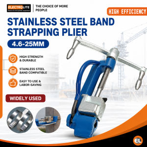 Manual Stainless Steel Cutting Strapping Steel Band Tool For Cable Tie Tools Screw Type Binding Pliers Tools Stainless Steel Cable Tie Gun Tensioning Banding Tool Zip Cable Tie Plier Gun Bundle Tools
