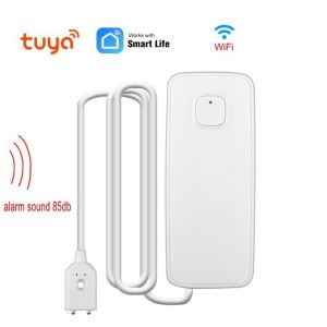 Tuya WiFi cảm biến rò rỉ nước nhà thông minh rò rỉ nước cảnh báo lũ tràn bảo vệ an ninh