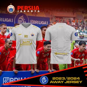 JERSEY PERSIJA JAKARTA AWAY 23/24 FREE NAMASET