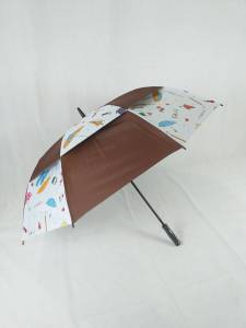 ร่มกอล์ฟ 2ชั้น 30นิ้ว ไฟเบอร์ เปิดออโต้ ผ้าUV กันแดด กันน้ำ สีสวย ร่มแฟชั้น ผลิตในไทย Golf Umbrella ใช้ดีมาก