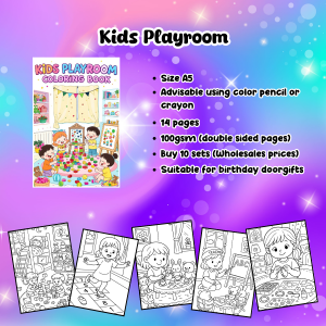Kids Coloring Book A5