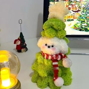 【CHOOL】ชุดลูกสุนัข ต้นคริสต์มาส DIY ชุดทำความสะอาดท่อ สุดน่ารักและสนุกสนาน