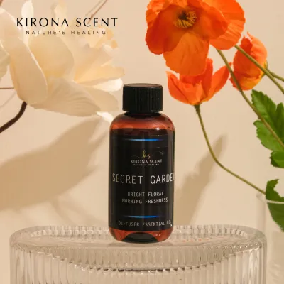 [Kirona Scent] Aromatherapy Water Soluble Diffuser Essential Oil. Use with Aroma Diffusers Humidifiers Water Air Purifier Foot Spa