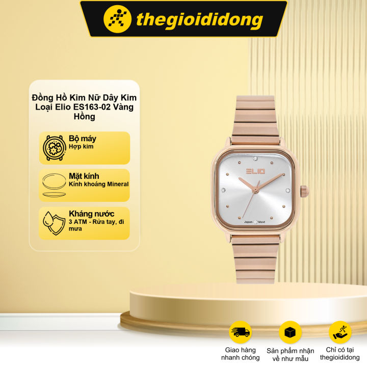 Đồng hồ Elio Elegant Lady 26 mm Nữ ES163-02