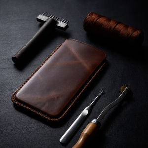 Bao Da Rút Ionecase Iphone 11 Pro Max Luxury Handmade Da Bò Thật