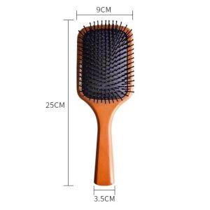 หวี Aveda 25cm แปรง หวีผม หวีไม้ นวดศรีษะ นวดดูแลรากผมเส้นผมหนังศรีษะ หวีไดร์ ด้ามไม้ มีกล่อง