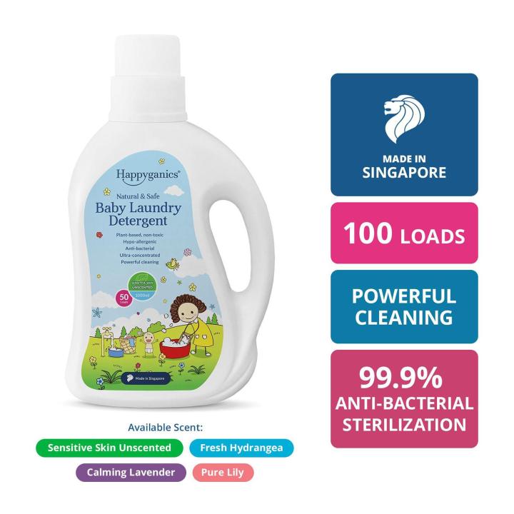 Happyganics Natural Baby Laundry Detergent Unscented Lazada