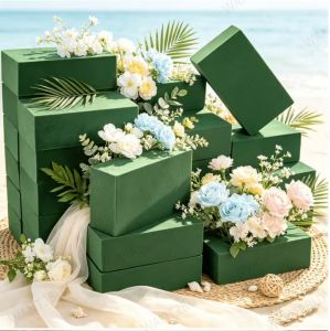 Large Size DIY Wet Floral Foam Brick Span Gubahan Bunga Kering Basah Untuk Sirih Junjung Bunga Hidup Artificial Flower