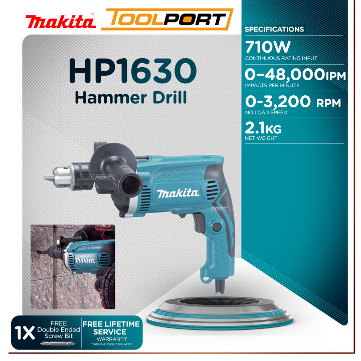 Makita hp1630 specification sale