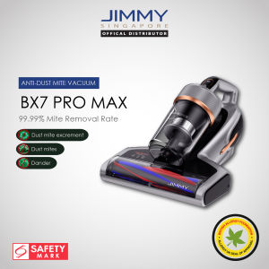 JIMMY BX7 PRO MAX Handheld Anti-Dust Mite Vacuum Cleaner 700W Ultrasonic Strong Suction Corded Anti-mite Vacuum 99.99% Bacteria UV Mites Removal Bed Vacuum Cleaner