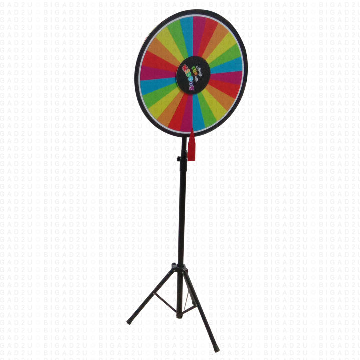 Spinning Floor Standing Lucky Draw Wheel Of Fortune Fortune Wheel Stand ...