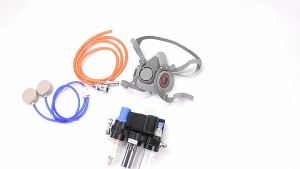 DDE-B Air-supplied gas mask Oil-water separation system filter element Industrial pneumatic safety respirator Spray paint mask2026
