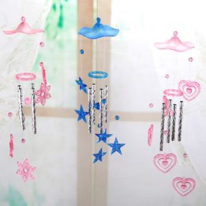 Acrylic Small Wind Chime Pendant for Student Decoration Bedroom and Home Decoration Cute Wall Hanging Wind Chime