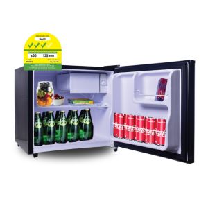 [NEA CLIMATE VOUCHER $400] PowerPac Mini Bar Fridge 50L With Lock (PPBF555A)