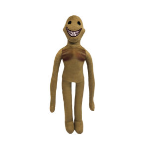 Verity Scary Smile Yellow Plush Toy Soft Stuffed Doll Verity Game Character Merch Collectible Birthday Halloween Gift for Fans
