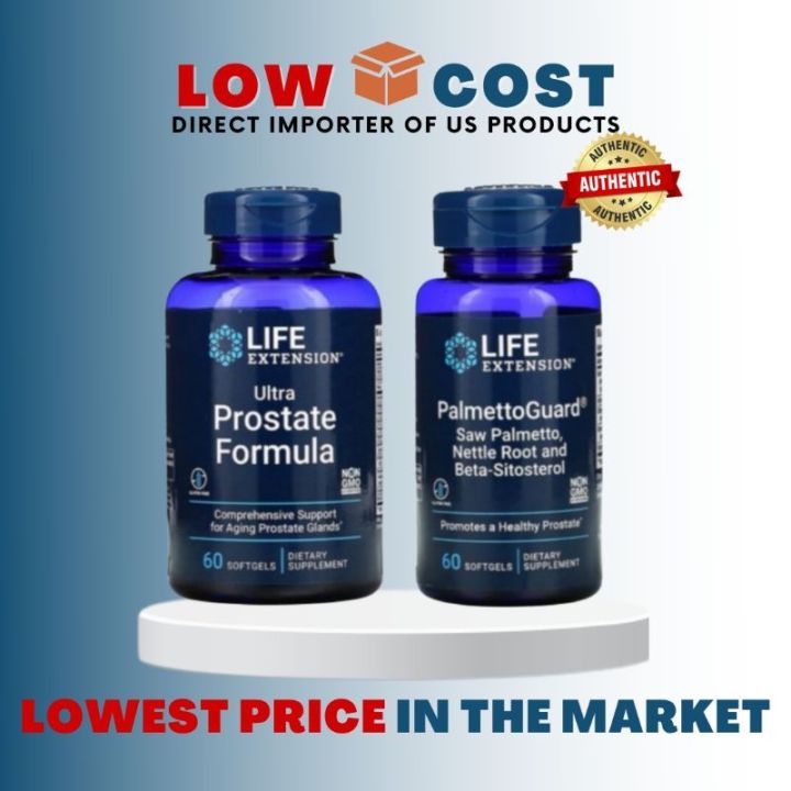 Low Cost PH Life Extension Ultra Prostate Formula PalmettoGuard Saw