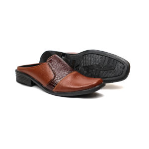 Sepatu Sandal Selop Slip On Pria Casual Keren Import Working F 12 Sepatu Bustong Pria Kulit