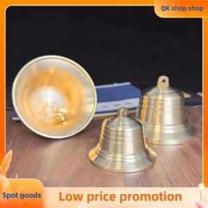 ✨QK shop✨ Copper Bell DIY Crafts Keychain Charms Hanging Pendants Jewelry Doorbell Ornaments For Home Office