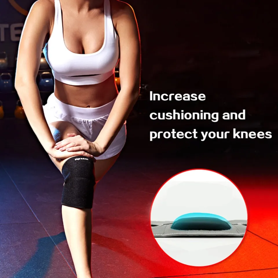 Carevas Leg Sleeves -Slip Leg Sleeves with Protective Knee Pads for  Basketball Volleyball Skating 