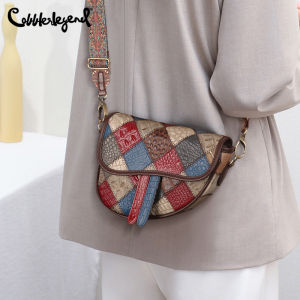 Womens Bag Genuine Leather Crossbody Bag Saddle Bag Shoulder Bag