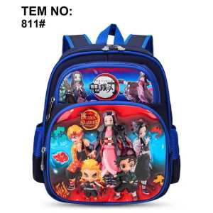 12.5inch High End Quality Cute Cartoon characters School Bag For Kids Boys Gril Kindergarten & 1GardeSchool backpack With 3 Zipper Pockets