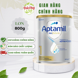 Sữa bột Aptamil Nội địa Úc số 1 (0-6 tháng) 800g