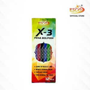 ESCO Bolpoin / Pulpen / Ballpen / Ballpoint 0.7 mm  X-1 ~ X-5