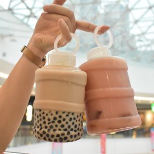 BR29-2 ขวดพลาสติกชานม 700ml.