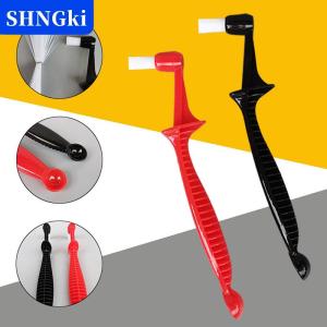 SHNGki Đầu cọ làm sạch máy pha cà phê 2 trong 1 MUỖNG MÚC chất tẩy rửa góc cạnh