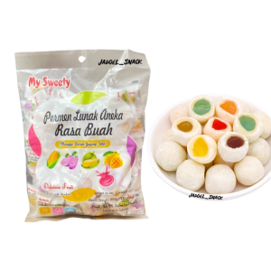 Permen Lunak Filled Fruity 100 X 3.6 Gr Sweety Rasa Buah Buahan by Jadoel Snack