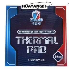 HUAYANG01 [2023 new HOT FASHION] Subzero bảy-cuối cùng 15W MK nhiệt Pad CPU GPU đồ họa Bo mạch chủ Silicone mỡ Pad tản nhiệt Silicone Pad