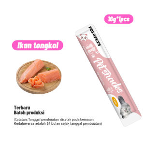 【Beli 10 Gratis 3】16g/Strip Snack Kucing Makanan Kucing Snack Pengemukan Kucing Pelengkapa Hewan Peliharaan Cat Strips cemilan kucing biar gemuk