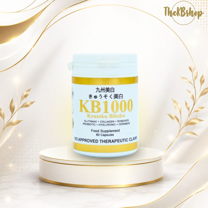 KB1000 Kyusoku Bihaku 1000mg x 60 Capsules | Food Supplement