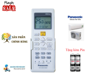 Remote Điều khiển điều hòa Pa_na_so_nic 1 & 2 chiều Inverter- Hàng chính hãng mới 100% Fullbox Tặng kèm Pin