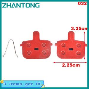 ZHANTONG 1pair Mountain Bike Cycling Copper Fiber Metal Disc Brake Pads Bike Accessories