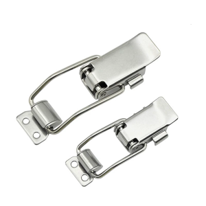 Spring Loaded Toggle Latches Catches Clamp Clip Drawer Hasp Clasps Duckbill Buckles for Tool box Trunk Case Chest