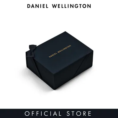 Daniel Wellington Premium Gift Box - Dark Navy Blue Gift Box with Ribbon - Can fit 2 products