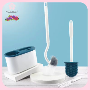 Felugamy Sikat WC 3 in 1 Toilet Brush 3in1 Alat Pembersih Kloset Kamar Mandi Praktis Mudah