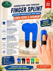 Korektor Jari Tangan - Finger Splint Fracture Protection Brace 1pcs