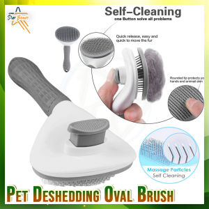Dog Brush Double Sided Dog Comb Grooming Double Sided Dog Pin Bristle Brush