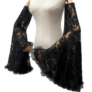 Trọng Lượng Nhẹ Lưới Gothic Găng Tay Khuỷu Tay Chiều Dài Ren Bao cánh tay Phụ Nữ phụ kiện trang phục trang phục halloween
