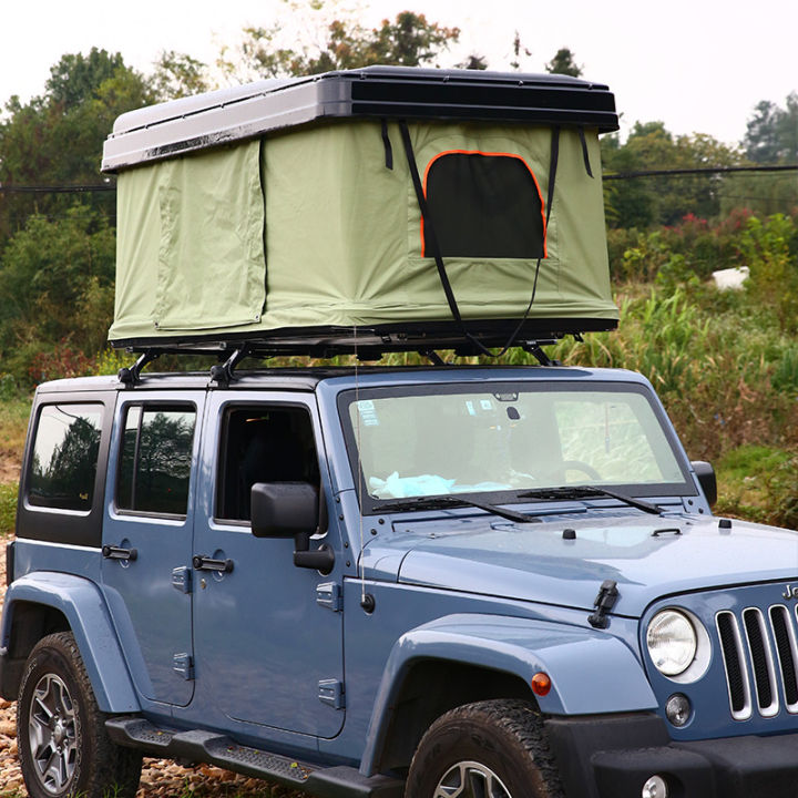 Car roof tent hard shell quick-opening outdoor camping large space suv ...