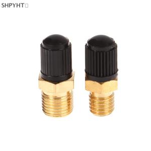 SHPYHT✨ 1PC DIY Accessories Air Compressor Tank Fill Valve Hexagonal Brass Tank Fill Valve M8 M10 Threaded Valve Core