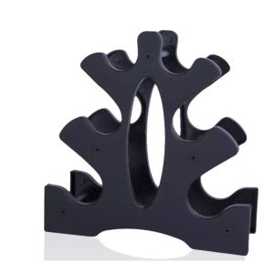 Dumbbell Rack 3 Tier Dumbbell Storage Stand Home Gym Compact Dumbbell Bracket Exercise Equipment
