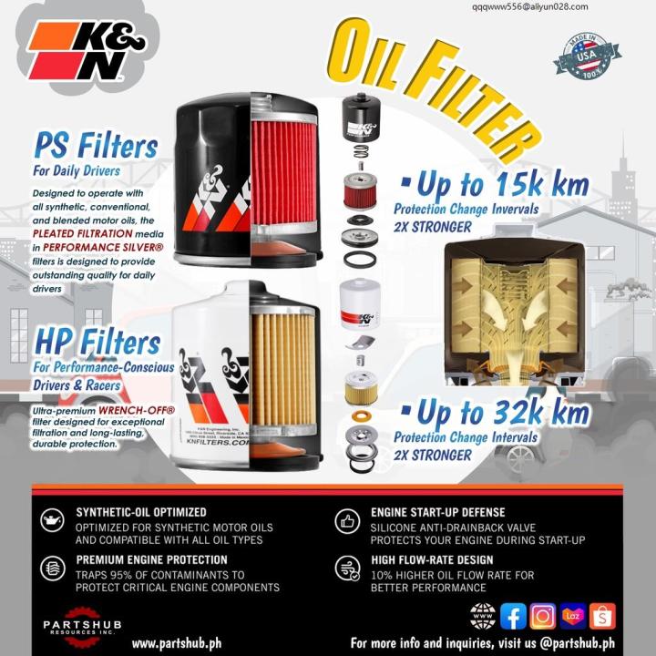Oil filters KN OIL FILTER HP7026 ( RAM PROMASTER, RAM 1500, JEEP