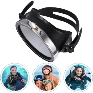Mitch Snorkeling Set Anti-Fog Silicone Tempered Glass Diving Mask Original Goggles Anti Leak