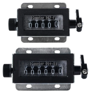 5/6 Digit Resettable Hand Pull Strokes Clickers Counter Manual Counter Industrial Punch Counting Device 0-99999/0-999999