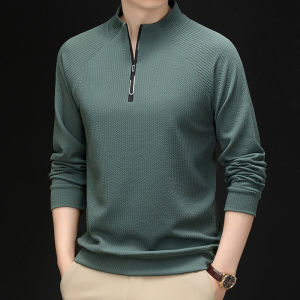 áo nam áo cơ bản màu đặc áo sơ mi nam mùa xuân và mùa thu du lịch hàng ngày chủ nghĩa thực tiễn